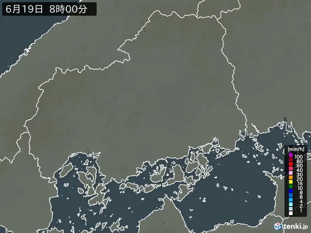 広島県の雨雲レーダー(予報) - 日本気象協会 tenki.jp