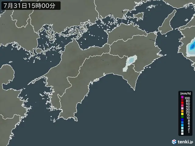 四国地方の雨雲レーダー(予報) - 日本気象協会 tenki.jp